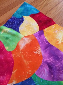 Fused, not yet stitched