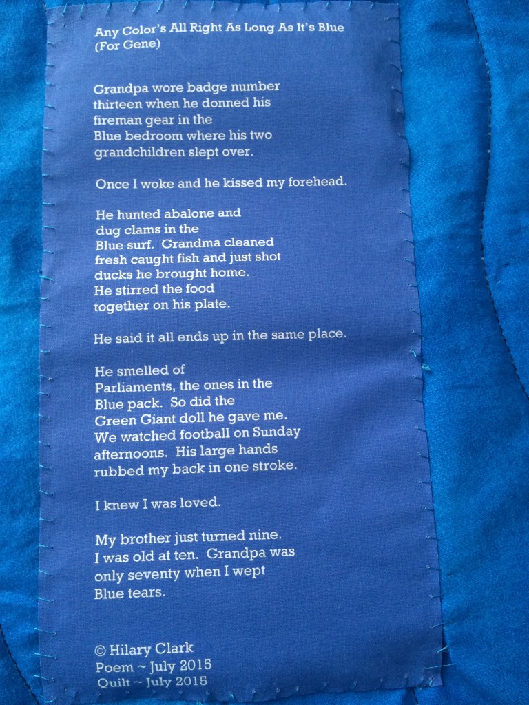 Any Color - Gene - Poem